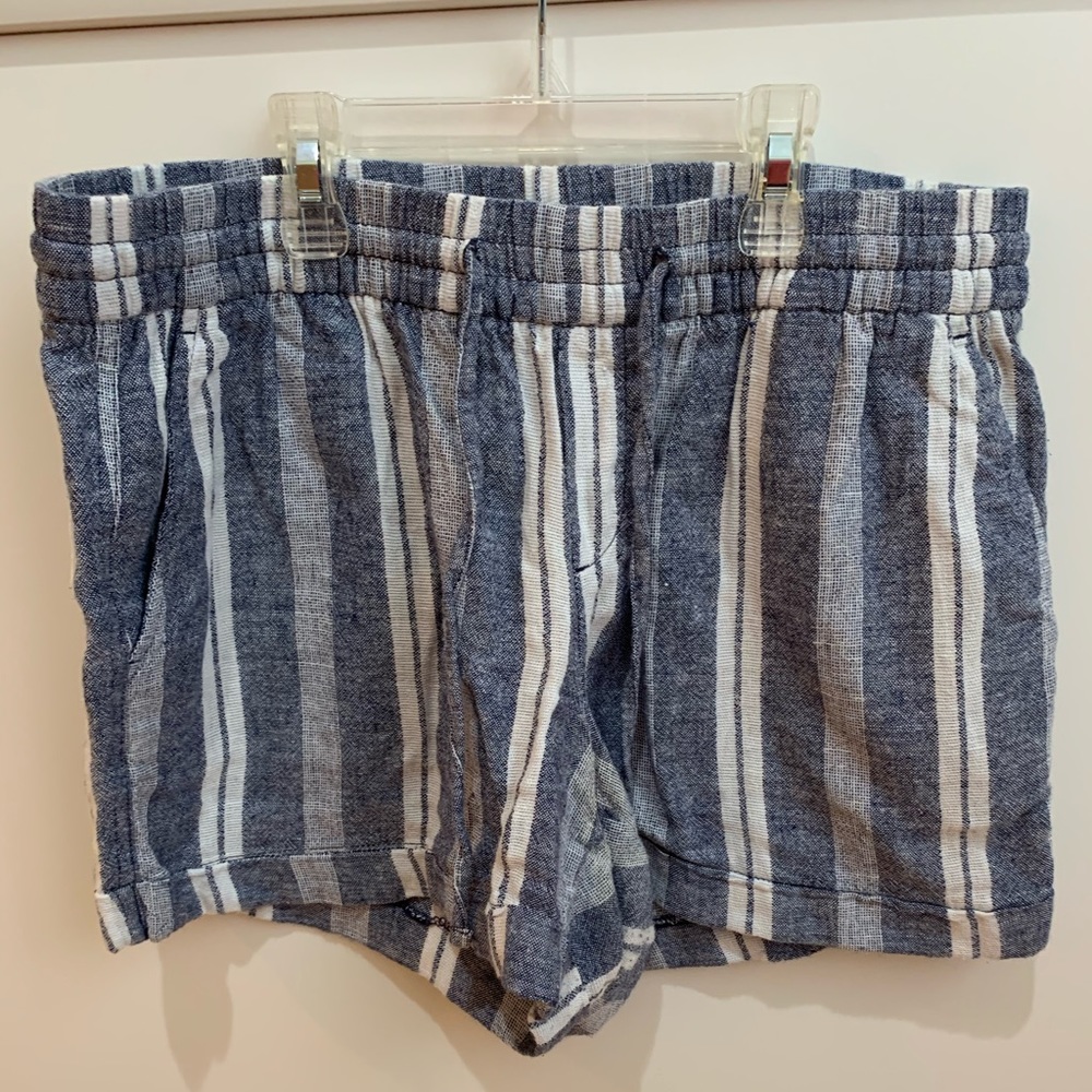 Striped Old Navy shorts